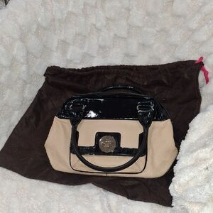 Kate Spade Black and Cream Mini Bag